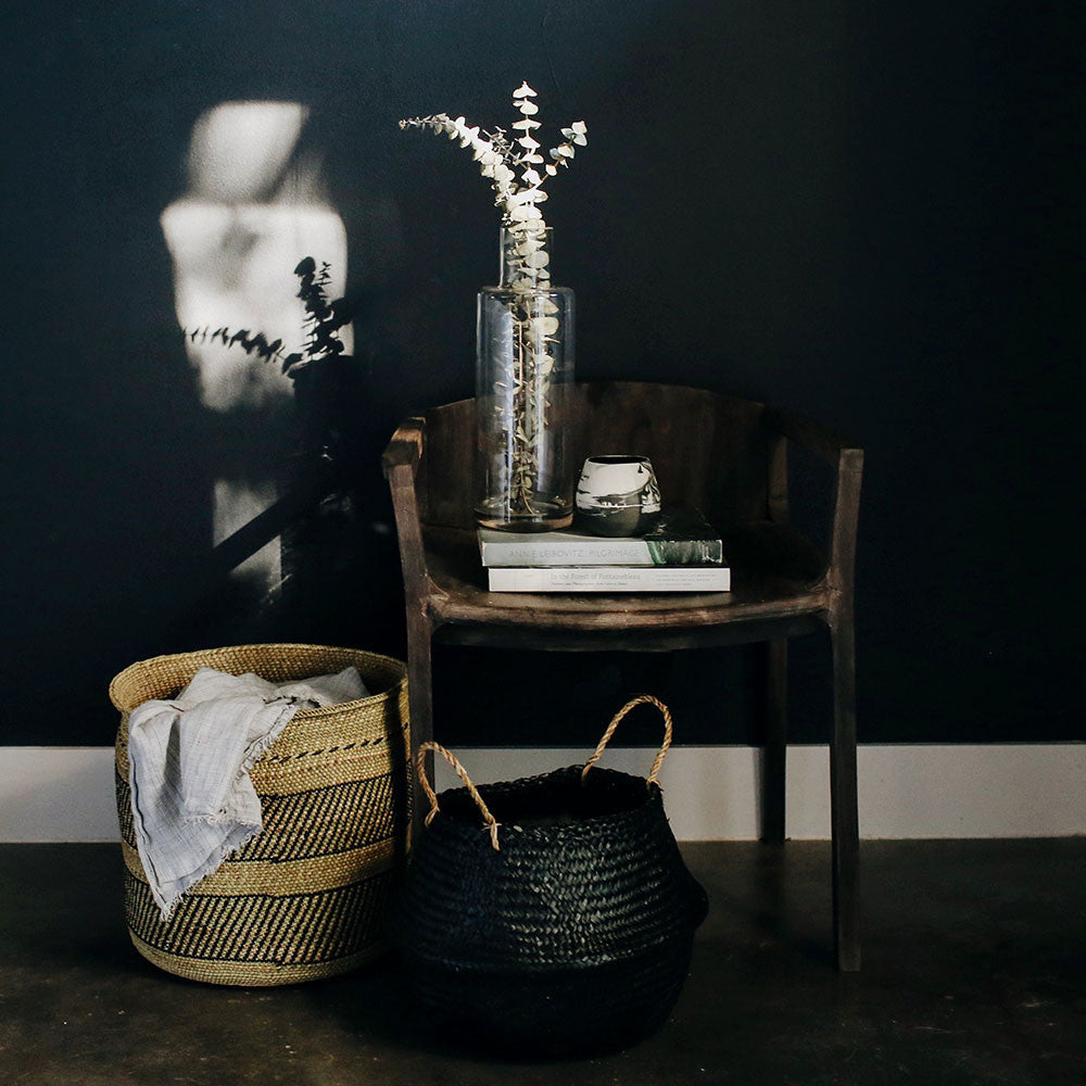 Coal Collapsible Belly Basket